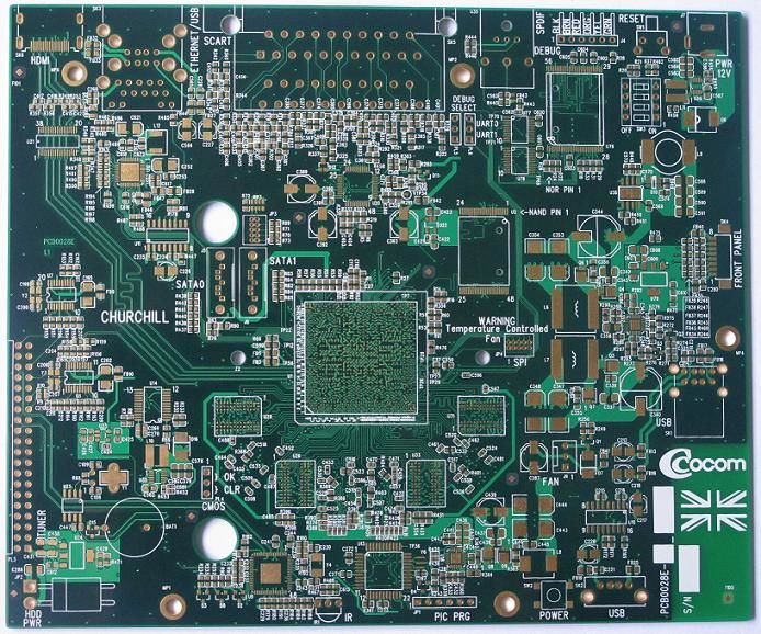 10-layer industrial control board