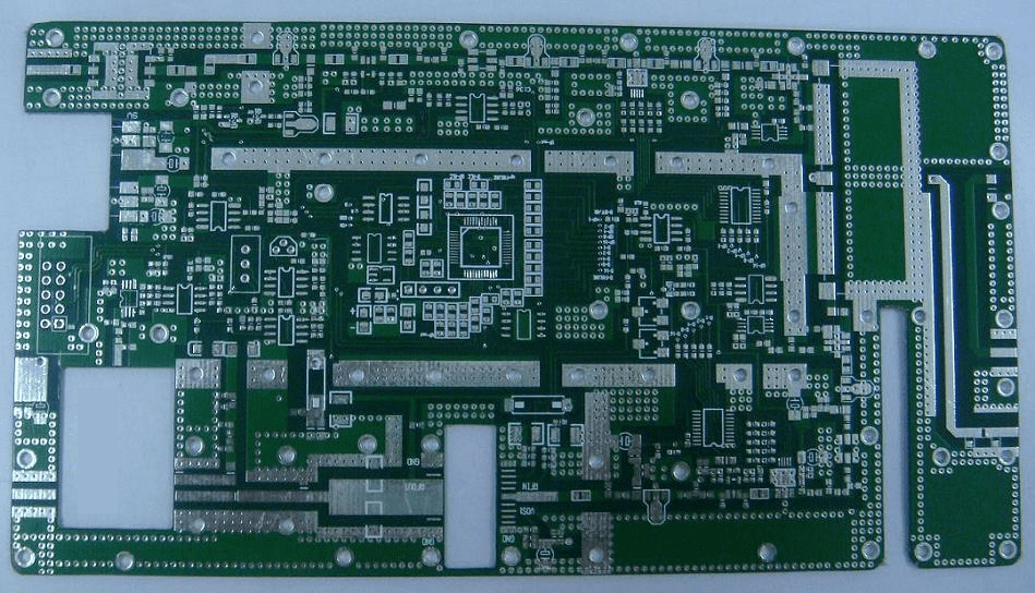 Double-sided high-frequency board